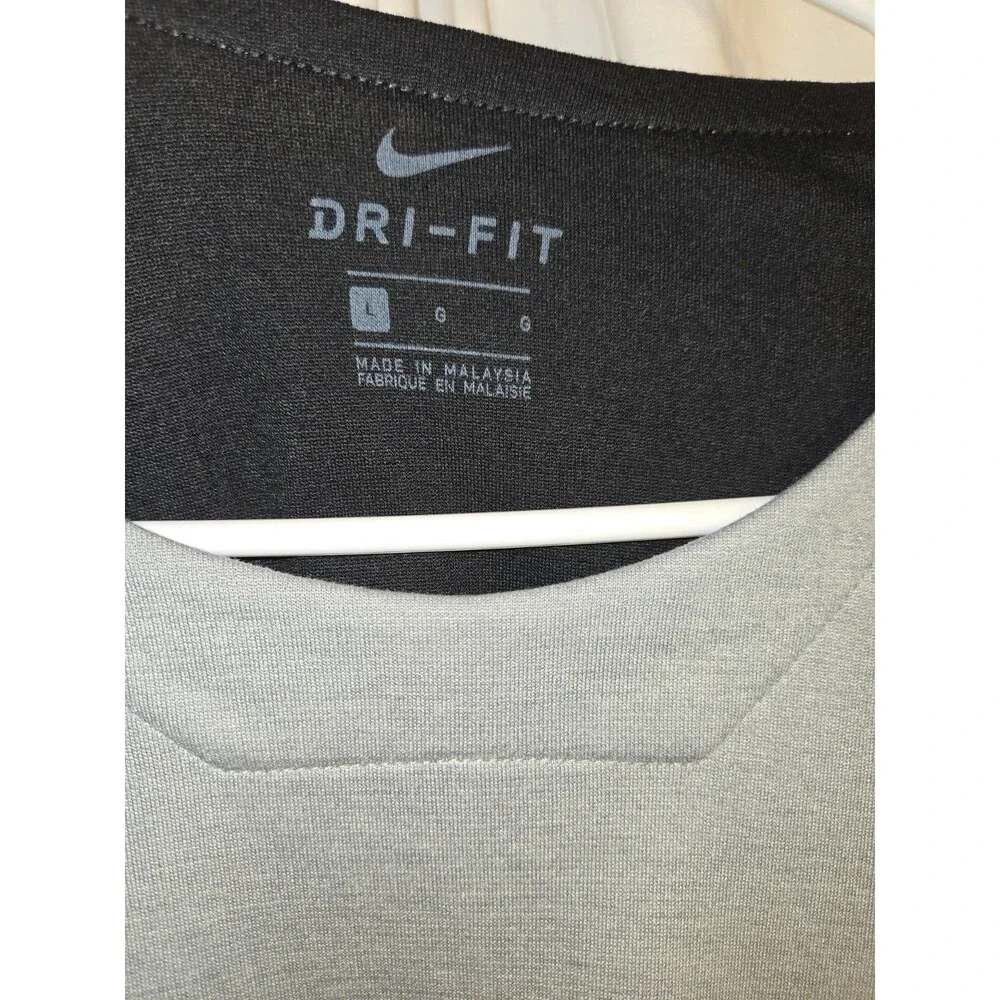 Nike Men Dri-FIT 3/4 Sleeve Baseball Training Shirt Large